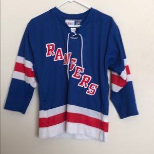 Youth official licensed NHL Rangers Jersey